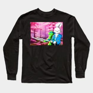 TMNT Leonardo Usagi Team UP Long Sleeve T-Shirt